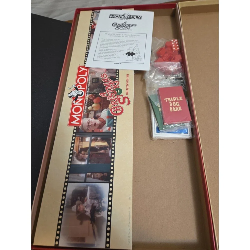 Monopoly Game A Christmas Story Collector's Edition 2007 New Open Box